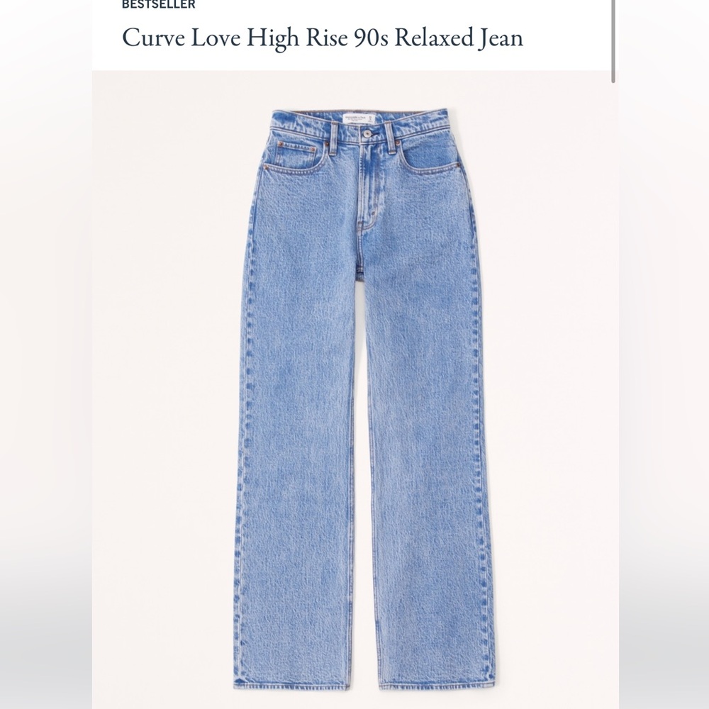 Abercrombie & Fitch Blue Women's Jeans